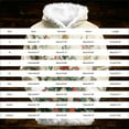 thumbnail image 3 of Vintage Christmas Sweatshirt Hooded Hoody Cozy Soft Casual Pullover Long Sleeve Outerwear Daily Streetwear Loungewear Christmas Hoodie XXS, 3 of 4