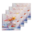 thumbnail image 2 of BZSMCE Towel Cotton Face Towel Soft Hand Towels Fashion Radiant Floral Aquarium Pattern, 2 of 9