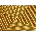 thumbnail image 1 of Ahgly Company Machine Washable Indoor Rectangle Transitional Beer Orange Area Rugs, 2' x 3', 1 of 7