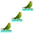 thumbnail image 4 of VONKY Eco-friendly Bird Toy With Colorful Alloy Hook For Easy Grasp Stable Fixation Parrot Scratching as shown 3Set, 4 of 5