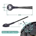 thumbnail image 4 of Repuesto de cepillos laterales ZHCH 10 Uds Compatible con Shark Iq Robot R101AE Rv1001ae Rv1100 Rv1101 Rv2, 4 of 5