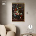 thumbnail image 5 of Romantic Blossom Canvas Floral Vase Wall Art by Art Remedy, Gold Frame, 24" x 36", 5 of 7