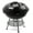 Black, variant on Cuisinart 14" Portable Charcoal Grill, Tabletop Outdoor Small Grill with Locking Lid and Dual Vents, Chrome Plated Travel Size BBQ Perfect for Camping, Tailgates, Cookouts, Red