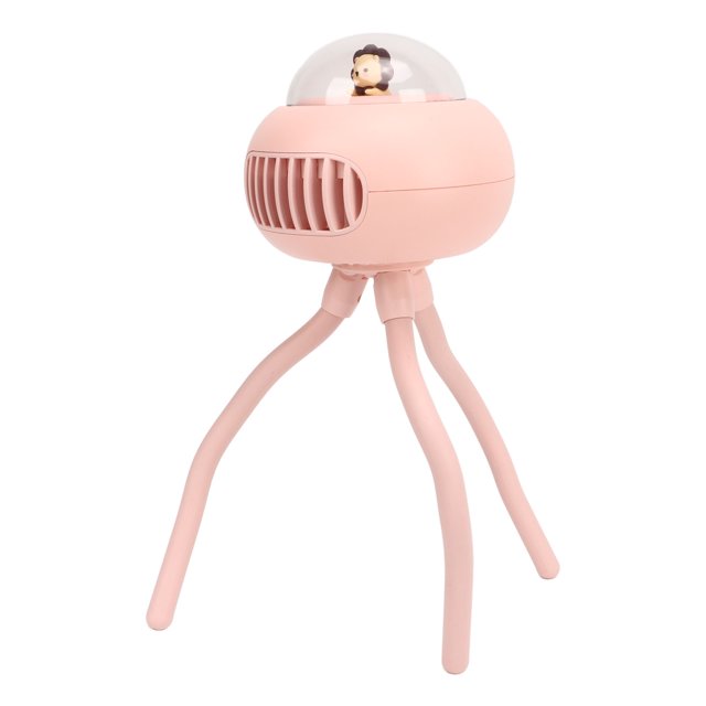 Ventilador para cochecito NikouMX Mini Ventilador Portátil Personal con Cabeza Móvil