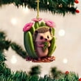 thumbnail image 5 of YOHAVEN Flat Home Decorations, Christmas Tree Pendants, Hanging Christmas Ornaments for Walls, Trees, Porch, Garden, Outdoor Christmas Decorations, Holiday Party Decor, Gift Ideas, 5 of 5