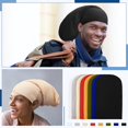 thumbnail image 4 of Gorro para dormir Janmercy, unisex, con cubierta completa, 8 unidades, 4 of 7