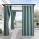 thumbnail image 1 of Cortinas para Exterior RYB HOME Impermeables Blackout Protección UV 52x240 cm Gris, 1 of 9