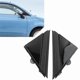 thumbnail image 2 of 1 Pair Bright Black Rear View Mirror Triangle Mirror Decorative Plate 1SH17KX7AA 1SH16KX7AA for Fiat, 2 of 5