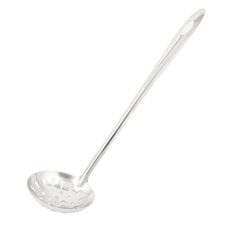 

Kitchen Stainless Steel Perforated Strainer Ladle Colander Spoon 28cm Length