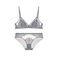 thumbnail image 3 of Womens Fashion 2026 Sexy Lingerie for Women Lace Bra and Panty Set No Underwire Bra Lingerie Set Underwear See Through Bras and Panty, 3 of 3