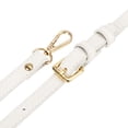 thumbnail image 3 of Correa de bolso Uxcell de cuero ajustable para bolsos de mano cruzados para mujeres color blanco, 3 of 5