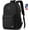 Black-15inch, variant on 17 Inch Backpack for School Business Travel,Computer Bookbag Schoolbag for Work College Teen Men Boy Girl Women