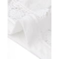 thumbnail image 6 of DARING DIVA Women's Beach Drawstring High Waisted Shorts with Pockets Large White, 6 of 6