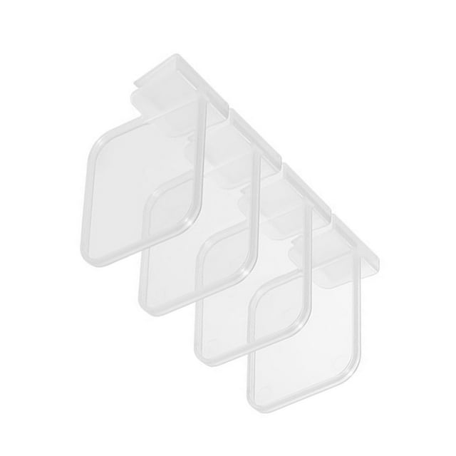 facefd 2 Pièces Réfrigérateur Stockage Partition Conseil Cuisine Bouteille Pot Snap Type Tri Rack Diviseur Séparation Outil