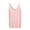 Pink, variant on V-neck Shimmering Knit Tank Top Everyday Casual Solid-Color Women's Summer Fashion