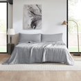 thumbnail image 2 of Byourbed Dark Sky Reserve® - Bamboo Linen  Comforter - Portugal Made - Distressed Gray Queen, 2 of 5