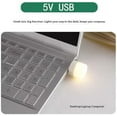 thumbnail image 3 of USB Night Light Mini LED Light Bulb Set, Portable USB Lights for Bedroom, Bathroom, Hallway, Travel Car, Plug in Small LED Lights for Room(5pcs Warm Light), 3 of 7