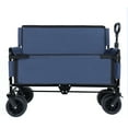 thumbnail image 5 of Olurrisa Collapsible Wagon Carts Foldable with Bench Seat & Storage - 500lbs 180L Utility Wagon, Outdoor Utility Cart for Grocery Camping Shopping Sports Garden, 5 of 8