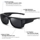 thumbnail image 3 of Gafas de sol Fit Over Glasses CAXMAN Polarizadas Full Protect, 3 of 5