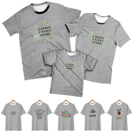 

Easter Men s and Big Men s Crewneck Short Sleeve T-Shirt Casual Tops For Men Boys