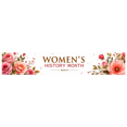 thumbnail image 6 of LUUFILx Women's History Month Celebration Banner Colorful Event Backdrop Background Wall Decors Party Supplies Photography Props Festival Decorations, 6 of 7
