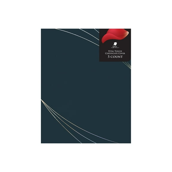 Great Papers Petal Touch - Certificate cover - for - blue (pack of 5)