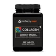 thumbnail image 1 of Youtheory Men's Collagen - 5000 mg de colágeno - Suplemento diario para hombres - Para soporte del cabello y la piel* - Sin gluten, soja ni lácteos - 290 tabletas, 1 of 5