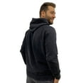 thumbnail image 5 of Expert Brand USA-Made Men's Vintage Style Cotton Hoodie Pullover, Vintage Black, XL, 5 of 6
