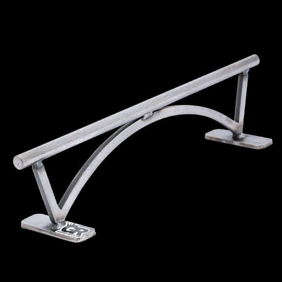 M and K Metal Designs LLC Grind Right Fingerboard Rail - Classic Round Rail v2 Raw
