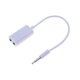 thumbnail image 1 of Cable de audio Splitter 3.5mm macho a 2 hembra auriculares amantes auricular blanco, 1 of 6
