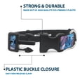 thumbnail image 4 of Disney Pet Collar, Dog Collar Plastic Buckle, Lilo and Stitch Stitch Flip Expressions Close Up Blues Pinks, 13 to 17 Inches 1.5 Inch Wide, 4 of 8