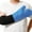Blue, variant on 2pcs Extra Long High Temp Oven Mitts, Heavy Duty Non-Slip Grip Mitts Heat Resistant, Black