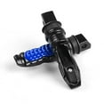 thumbnail image 1 of Bgsha 2Pcs Motorcycle Rear Passenger Foot Pegs General aluminum alloy Footrest, 1 of 9