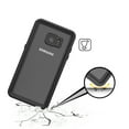 thumbnail image 3 of Dteck IP68 Waterproof Case For Samsung Galaxy S7 edge,Built in Screen Protector Full Body Protective Shockproof Cover ,Black, 3 of 6