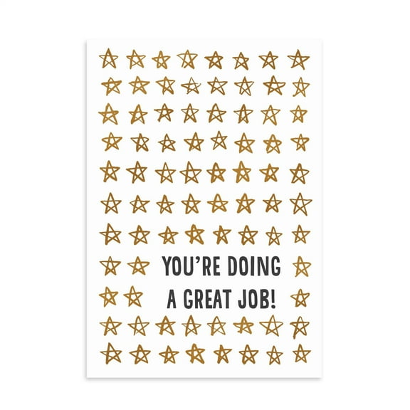 Hallmark Business Bulk Appreciation Cards (Great Job Gold Stars), 25 ct.