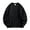 Black, variant on Mens Sweatshirts Fashion Loose Turtleneck Solid Color Polar Fleece Hoodless Sweaters For Men,Black,L
