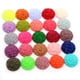 thumbnail image 5 of 40 piezas de 8 mm, 10 mm, 12 mm, cabujones de resina con parte posterior plana de drusa de mineral natural multicolor para pulseras, pendientes, accesorios de joyería DIY, 5 of 5