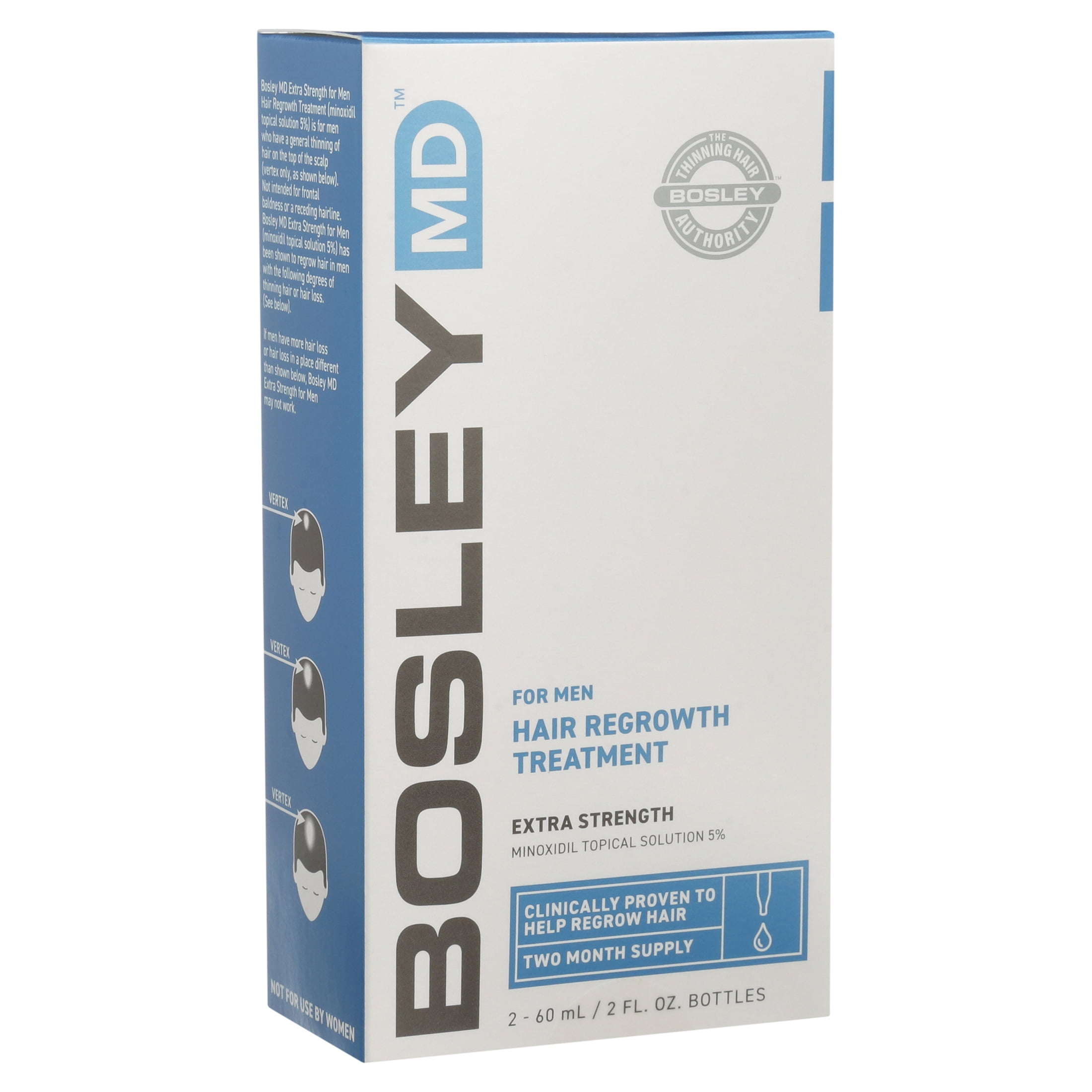 Bosley MENS Hair Regrowth Treatment 5 LIQUID