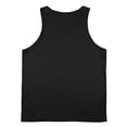 thumbnail image 7 of Men's Solid Blank Sleeveless Tank Tops Workout Training Base Layer Shirts Lightweight Summer Athletic Tops,Black,XL, 7 of 7