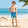 thumbnail image 6 of ATOGUTA Swim Shorts for Boys with Liner Bathing Suits Summer Quick Dry Swimwear Swim Trunks Size 5T-14, Blue, 6 of 6