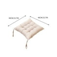thumbnail image 3 of AuroraX Chair Cushions Soft Outdoor Cozy Seat Cushion for Garden, Patio, Office,Home Chairs 15"x15", 3 of 4
