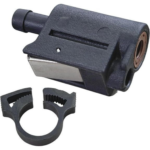 13563Q7 Fuel Line Quick Connector for Mercury Outboard Fuel Tank Double Sealed Clip-on Style Disconnect Tank End 8mm Female 22-13563A7 18-8091
