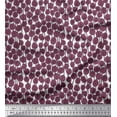 thumbnail image 1 of Soimoi Cotton Voile Fabric Artistic Leaves Fabric Prints By Yard 56 Inch Wide, 1 of 3