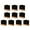 small arch, variant on 10Pcs Tabletop Chalkboards Sign Small Blackboard with Stand Double Sided Message Board Sign Table Number Sign