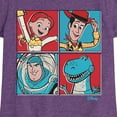 thumbnail image 3 of Toy Story 4 - Group Grid - Toddler & Youth Girls Short Sleeve Graphic T-Shirt, 3 of 5