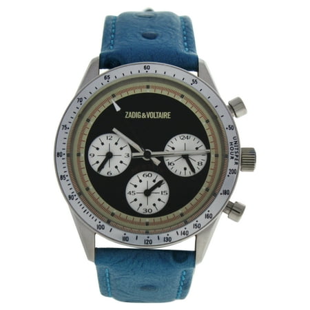 ZVM106 Master - Silver/Turquoise Leather Strap Watch