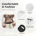 thumbnail image 6 of Lsque Relaxed Cute Cow Reading Printed Women's Running Shorts with Liner Pockets,Elastic Quick Dry Workout Athletic Gym Yoga Shorts,Womens High Waist Shorts-XX-Large, 6 of 9