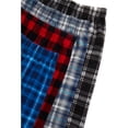 thumbnail image 3 of Quad Seven Boys Pajama Soft Fleece Boys Plaid Pajamas Bottoms PJ Kids Youth Sleepwear 4 Pack, 3 of 7