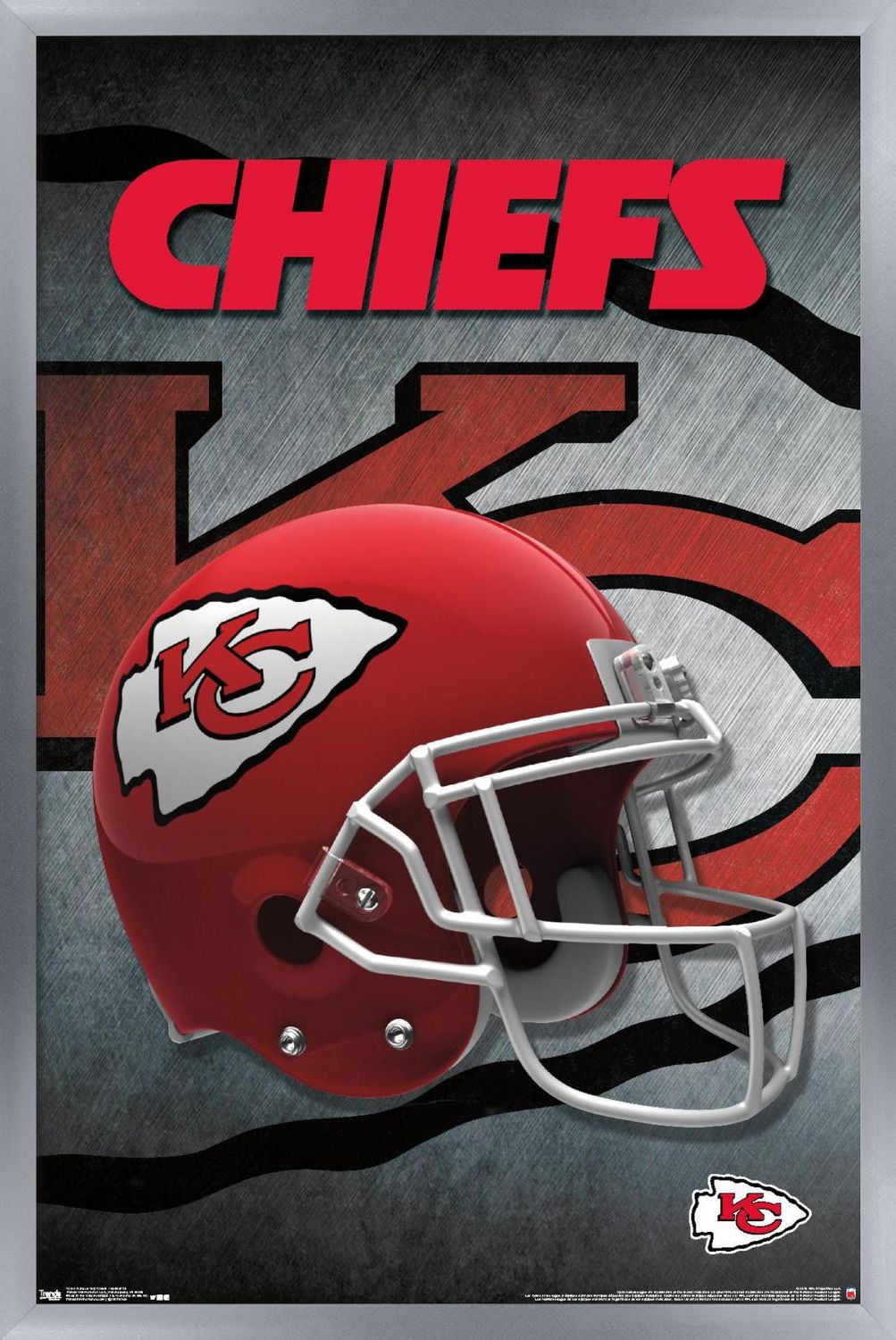 NFL Kansas City Chiefs - Helmet 16 Wall Poster