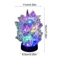 thumbnail image 4 of Tarmeek Handmade Butterfly Night Light, Multicolor LED Lamp Centerpieces Creates Dreamy Ambiance for Valentine's and Room, Romantic Tabletop Nightlight Glow for Her and Bedroom, 4 of 7